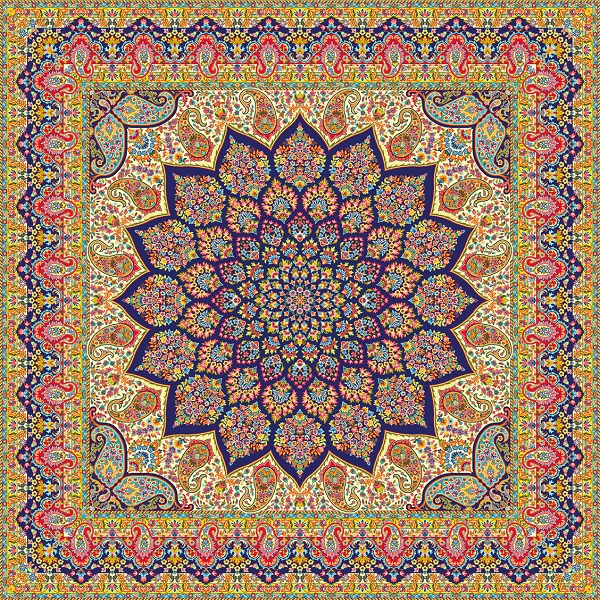 مربع نیایش سرمه ای